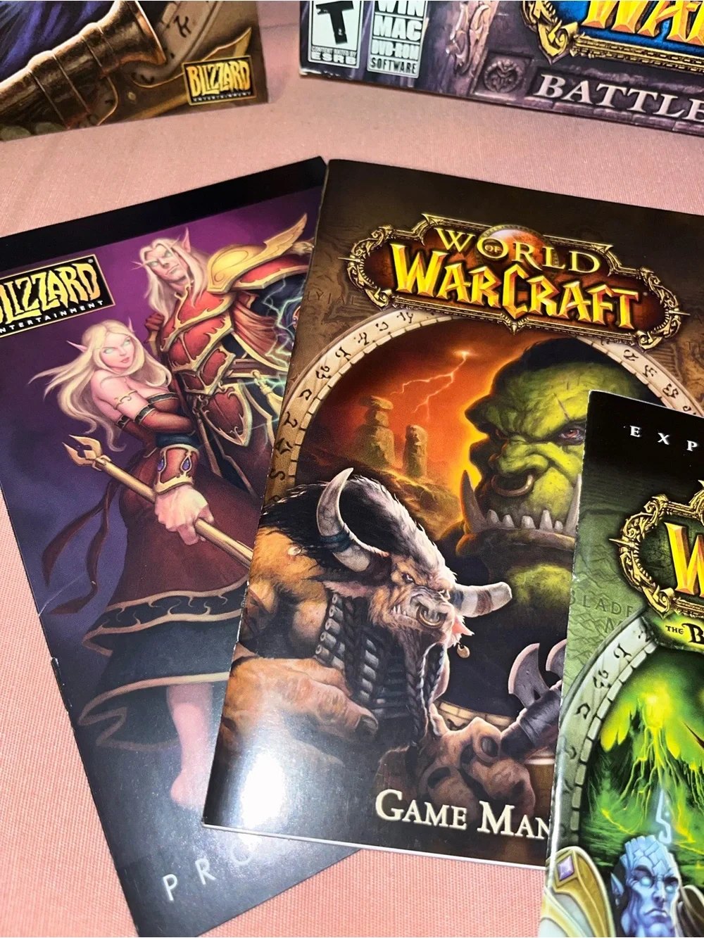 World of Warcraft Battle Chest & Guides - Blue Green Artwork